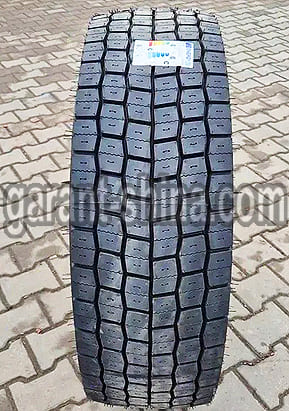 Pulmox PX300 (приводная) 315/70 R22.5 156/150L 18PR - Фото реального протектора с этикеткой